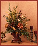Peony and Wildflower Arrangement
